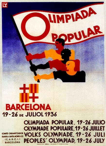 Resultado de imagen de Olimpiada Popular 1936