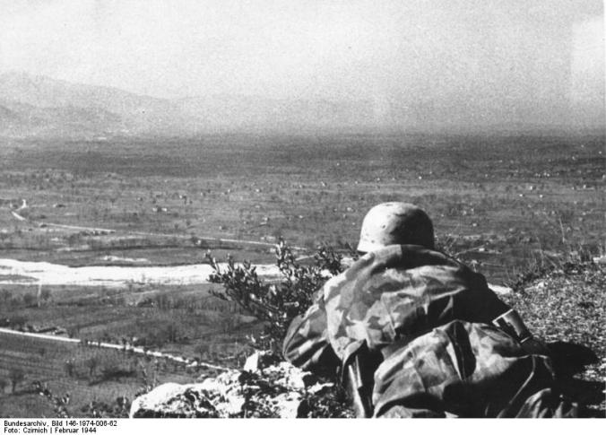 Bei Monte Cassino, Fallschirmjäger