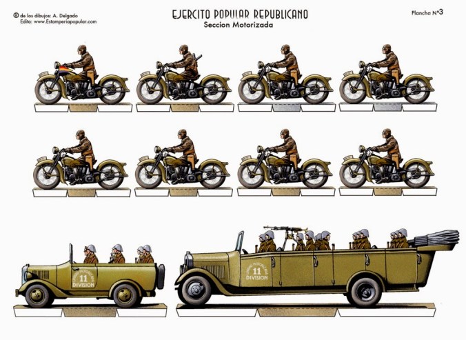 EJERCITO POPULAR REPUBLICANO 3 MOTORIZADA